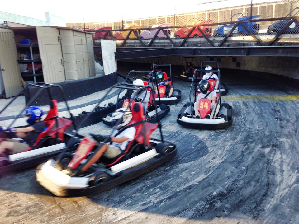 42MPH Euro Karts racing on the Super Track