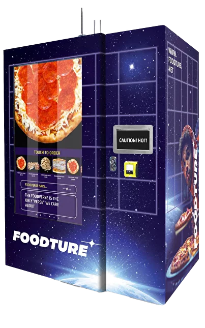 Foodture Food Vending Machine - Pizza and Pasta