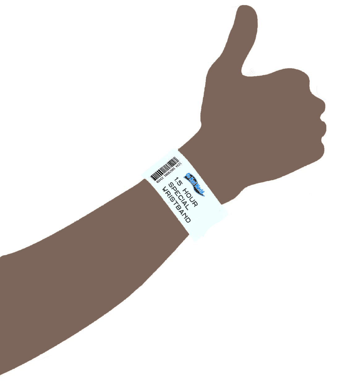 4 x 2 Hour Wristbands Special